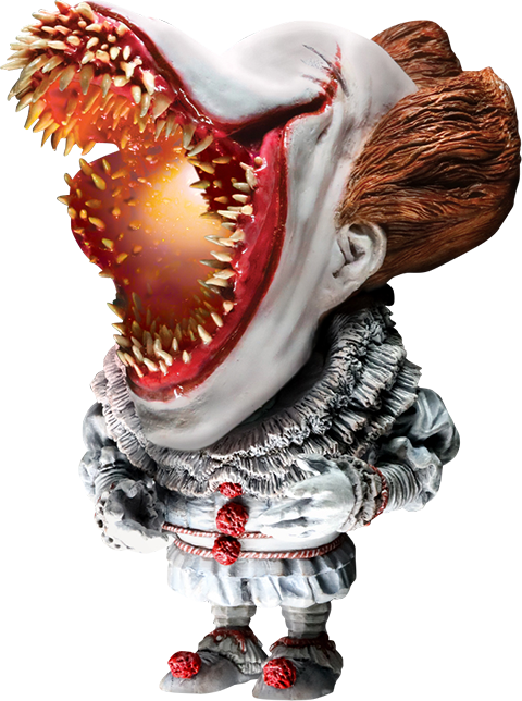 Pennywise Monster Transformation PNG image