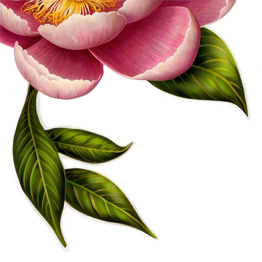 Peony Tattoo Png 05042024 PNG image