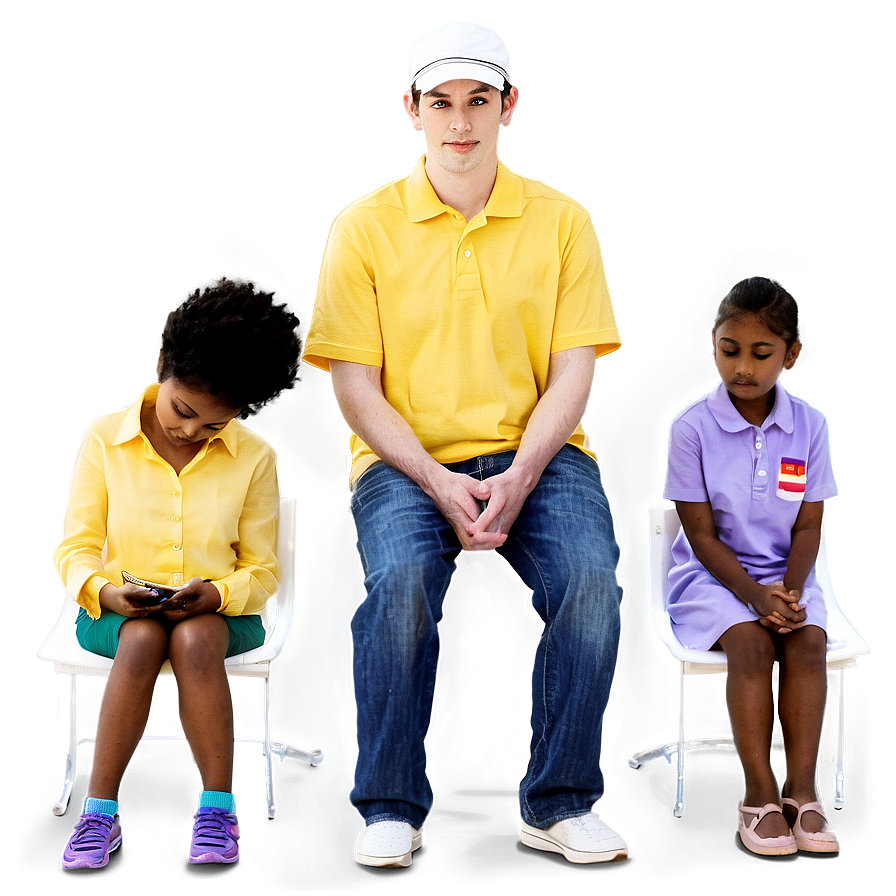 People Sitting In Waiting Room Png Tpi PNG image