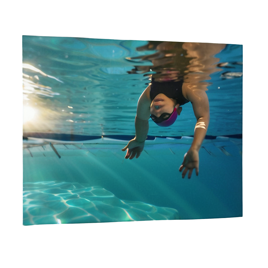 People Swimming D PNG image