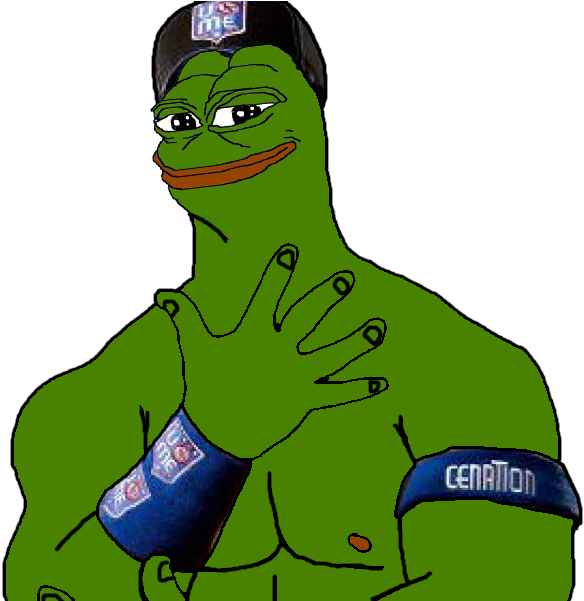 Pepe The Wrestler Fan Art PNG image