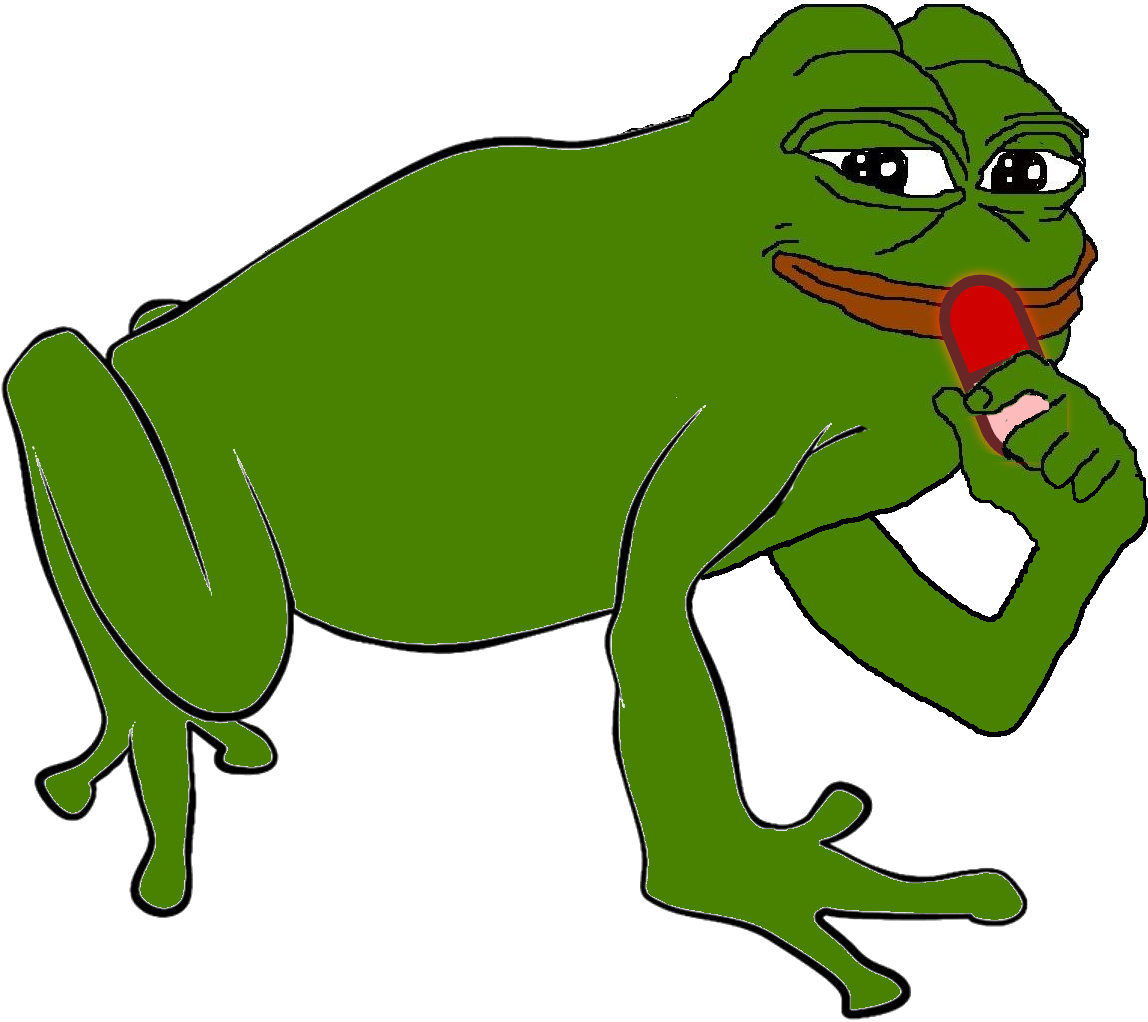 Pepethe Frog Eating Ice Cream PNG image