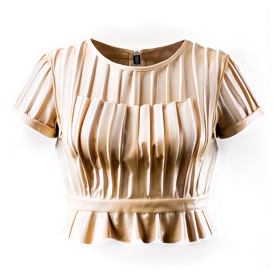 Peplum Crop Top Png 05252024 PNG image