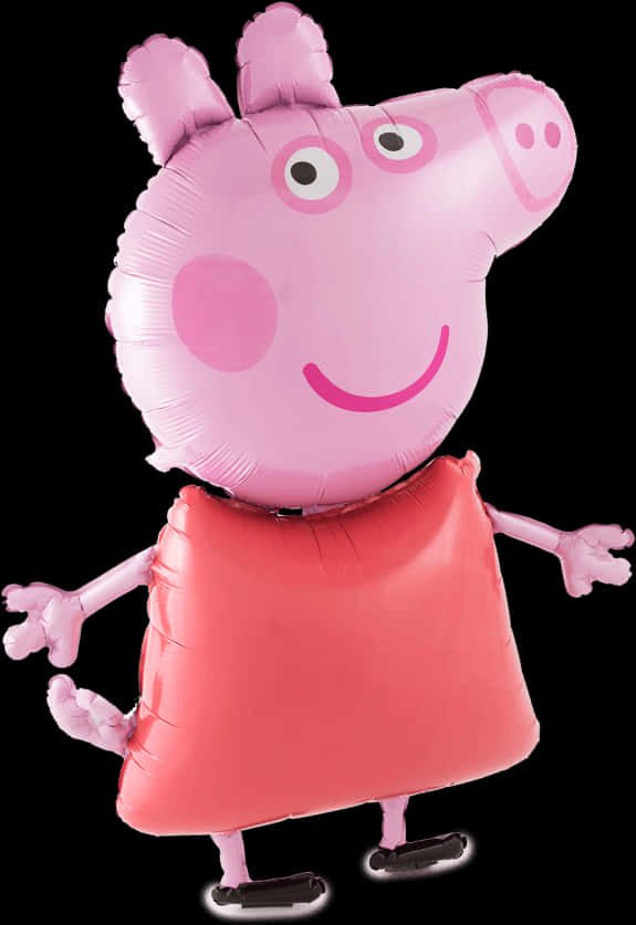 Peppa Pig Balloon Character PNG image