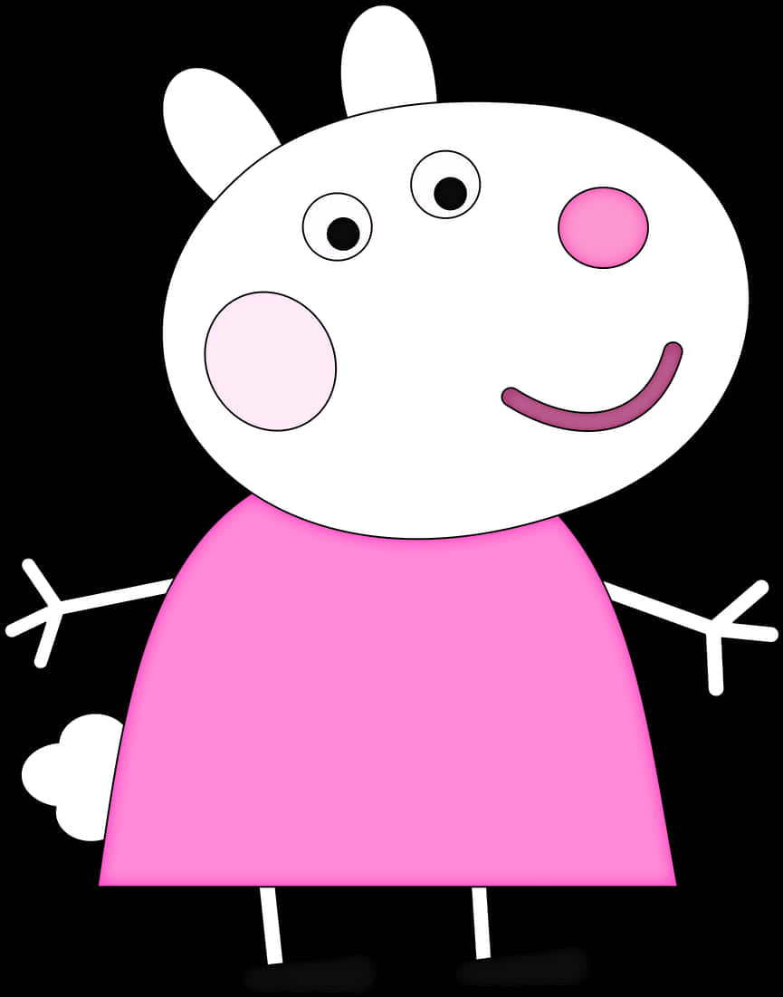 Peppa_ Pig_ Character_ Illustration PNG image