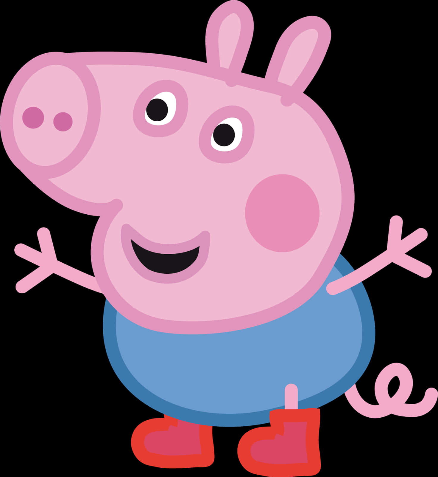 Peppa_ Pig_ Character_ Illustration PNG image