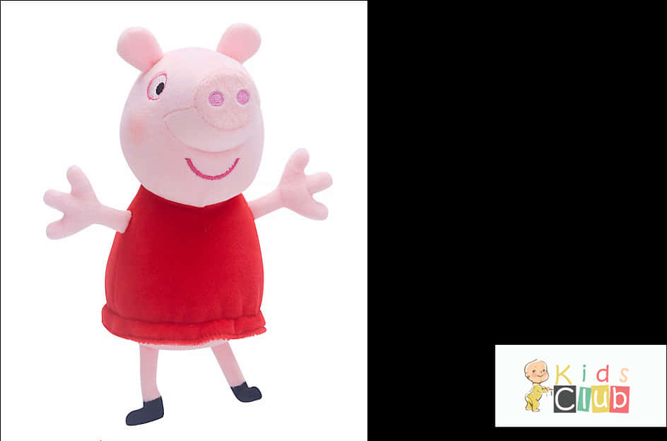 Peppa Pig Plush Toy PNG image