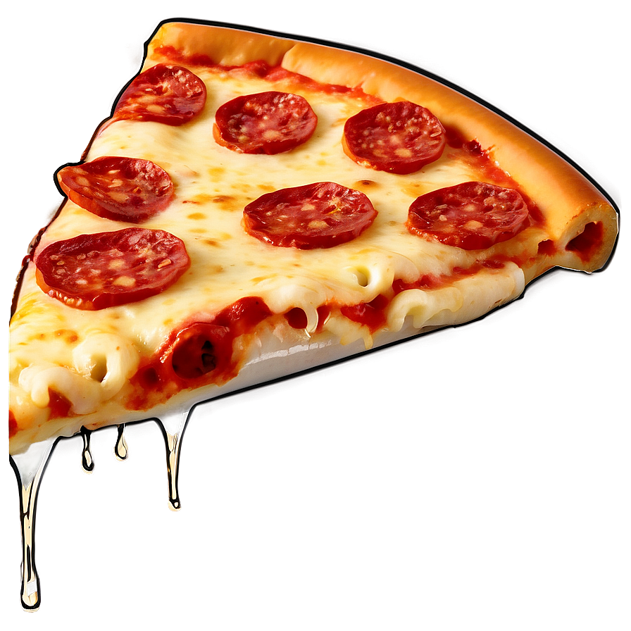 Pepperoni Pizza B PNG image