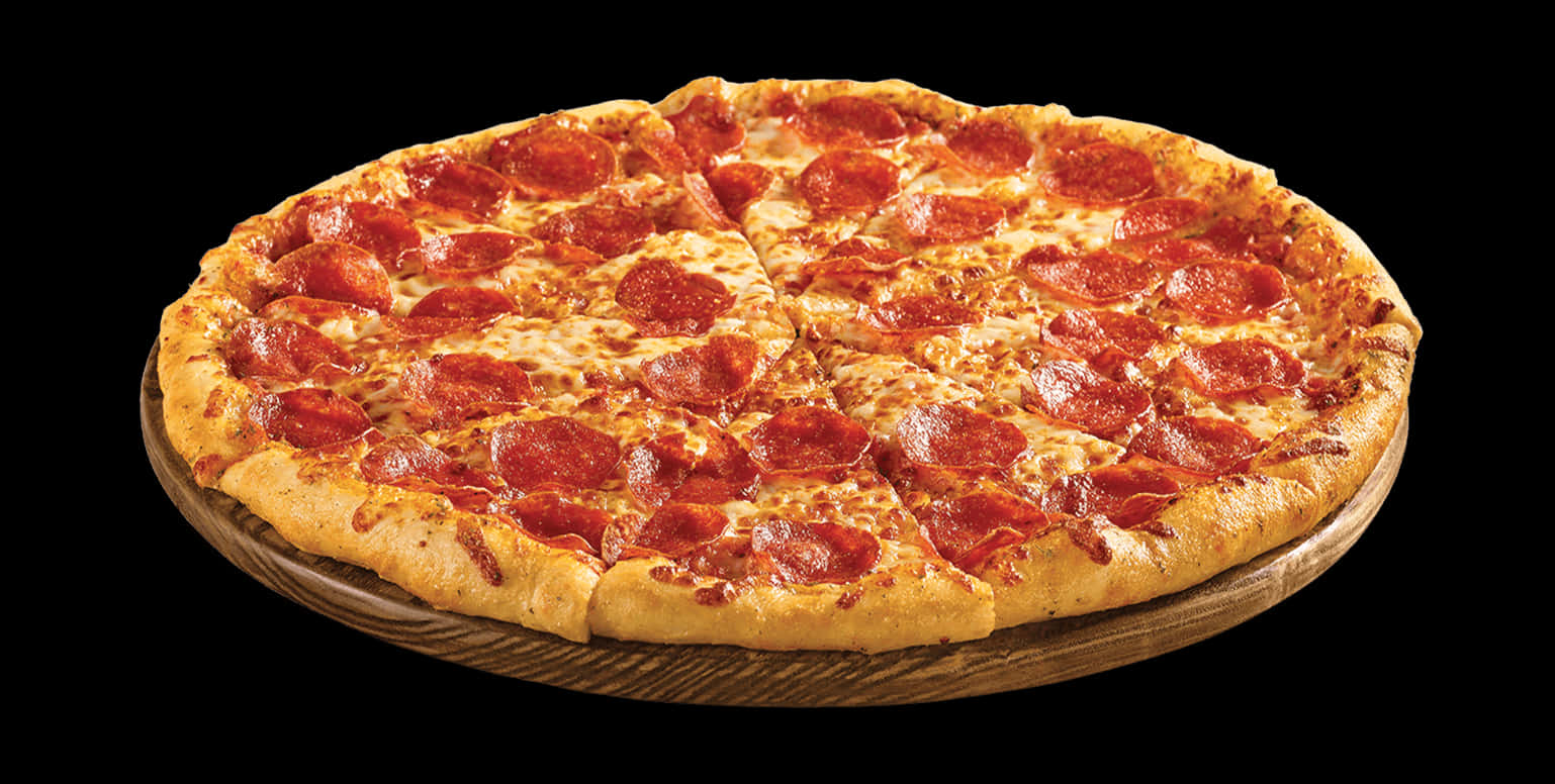 Pepperoni Pizza Whole PNG image