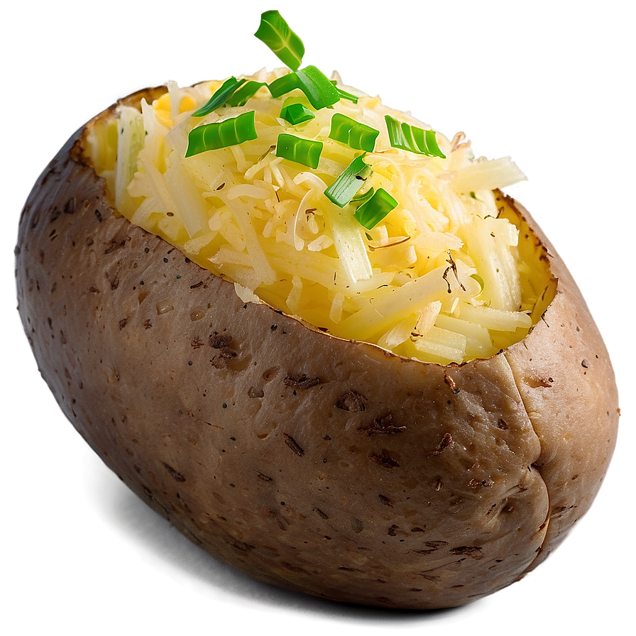 Perfect Baked Potato Recipe Png Fvj PNG image