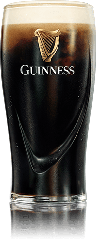 Perfect Pour Guinness Pint Glass PNG image