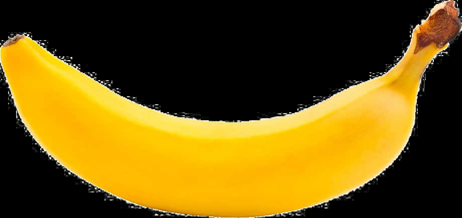 Perfectly Ripe Banana Isolated PNG image