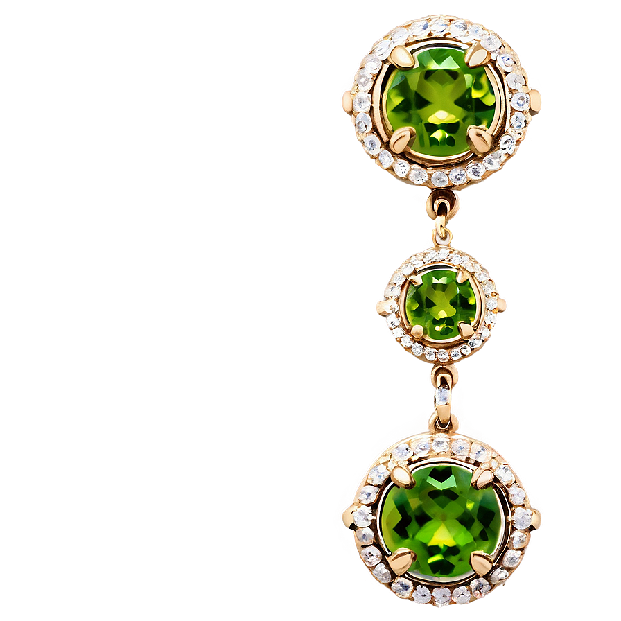 Peridot Jewelry Design Png 58 PNG image