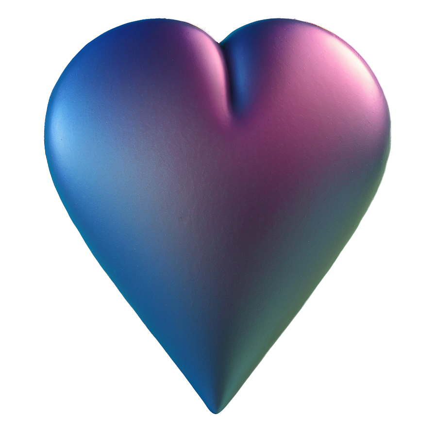 Periwinkle Blue Heart Emoji Png Oul68 PNG image