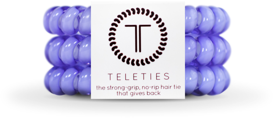 Periwinkle Teleties Hair Accessories PNG image