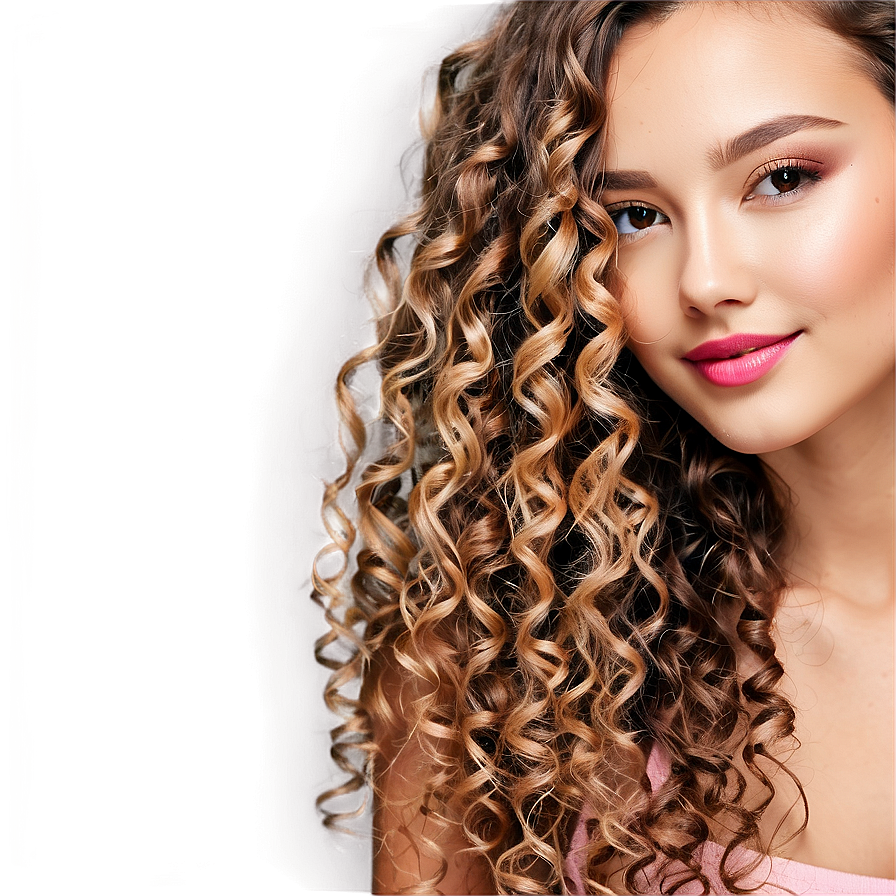 Perm Hair For Thick Hair Png Wke PNG image