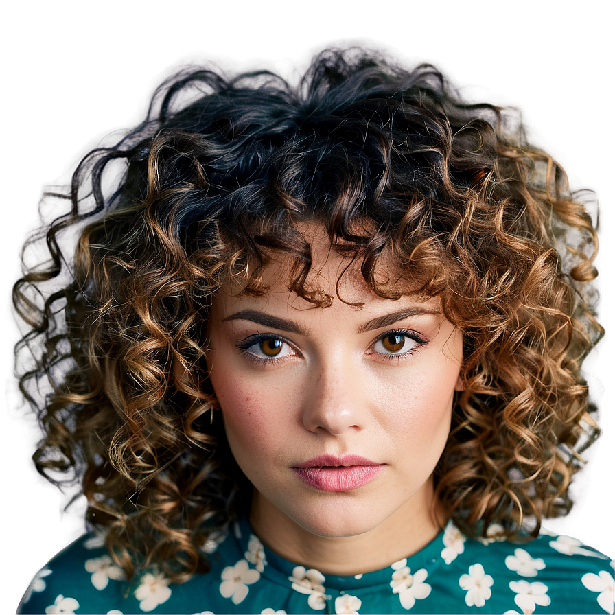 Perm Hair Inspiration Png 1 PNG image