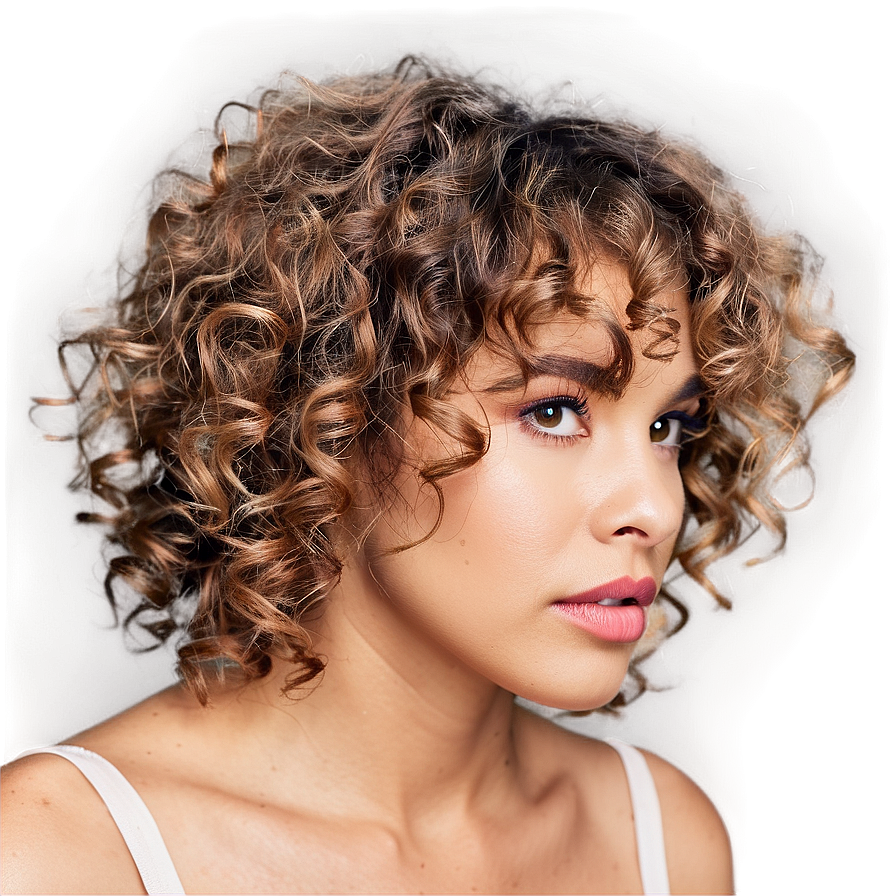 Perm Hair Inspiration Png 91 PNG image