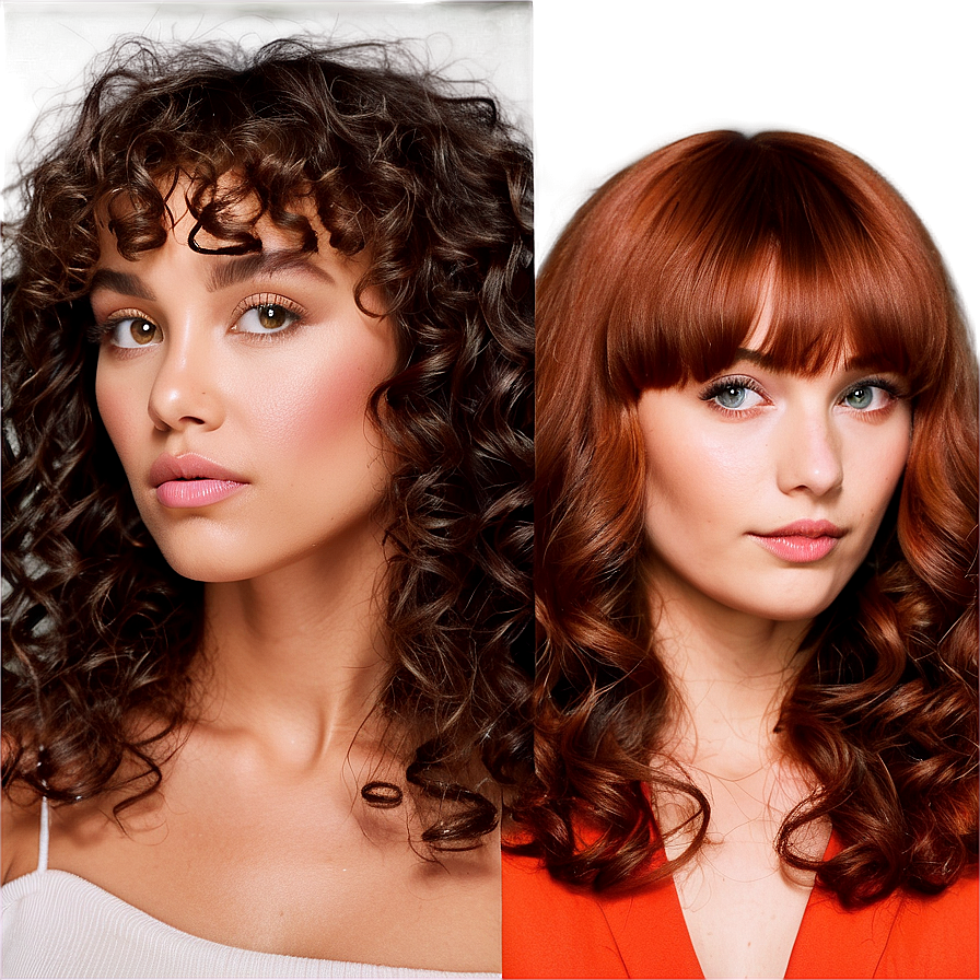 Perm Hair Inspiration Png Kgn6 PNG image