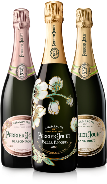 Perrier Jouet Champagne Collection PNG image