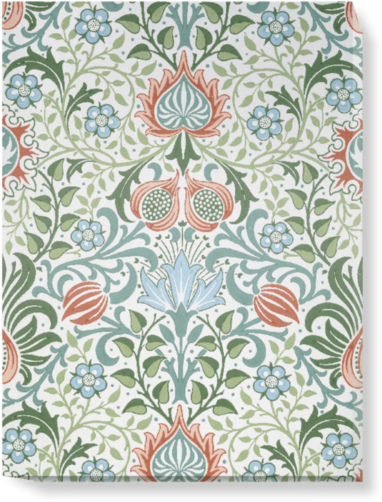 Persian Floral Pattern Design PNG image