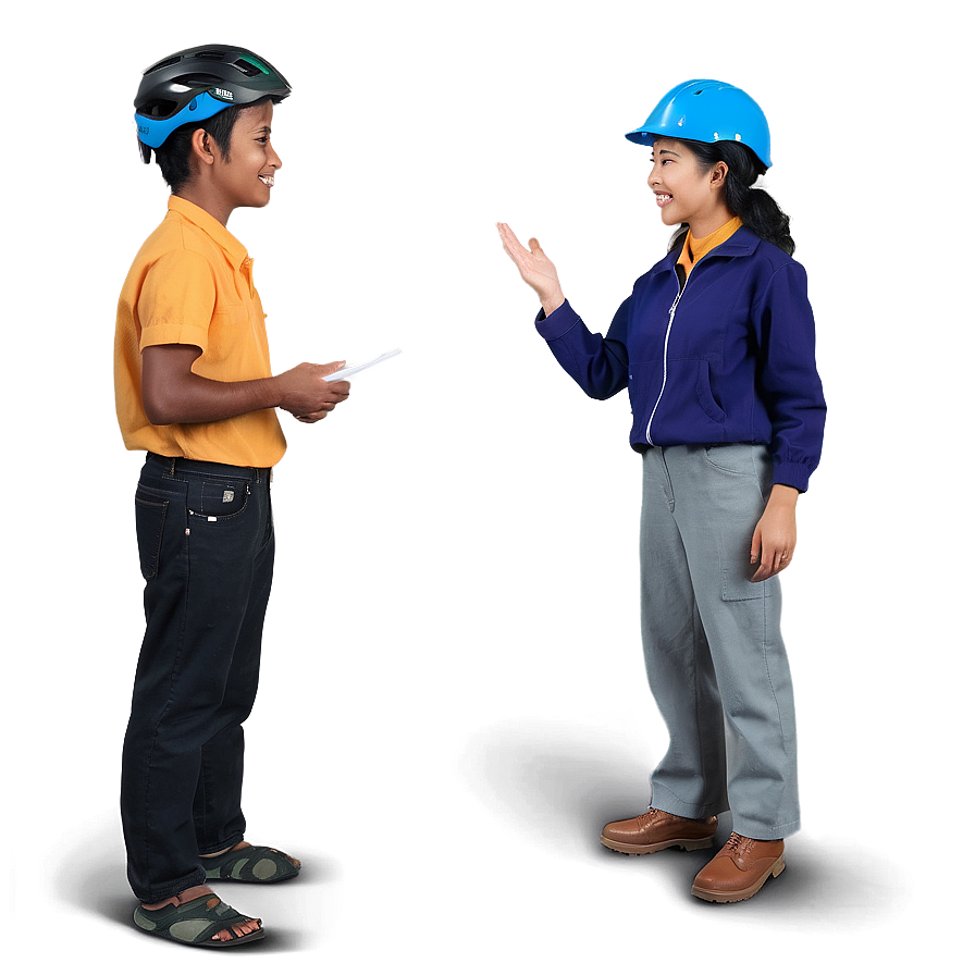 Person Giving Instructions Png 60 PNG image