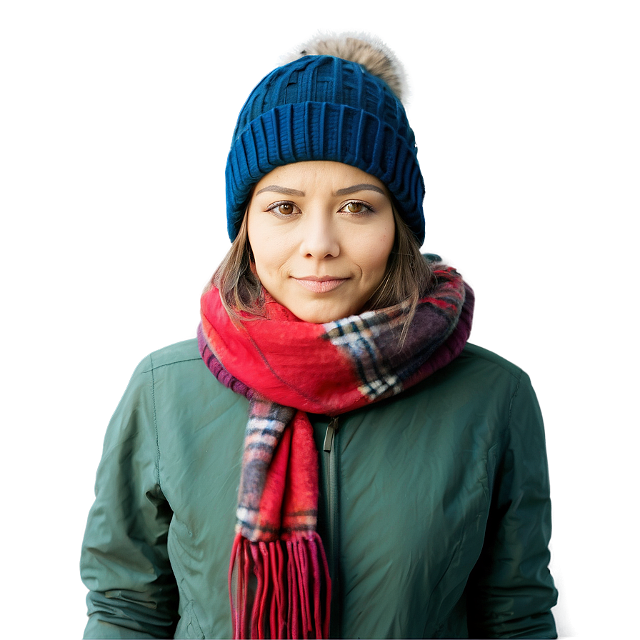 Person In Winter Clothes Png 05042024 PNG image