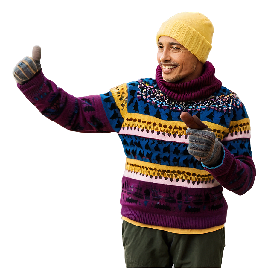 Person In Winter Clothes Png Ohr PNG image