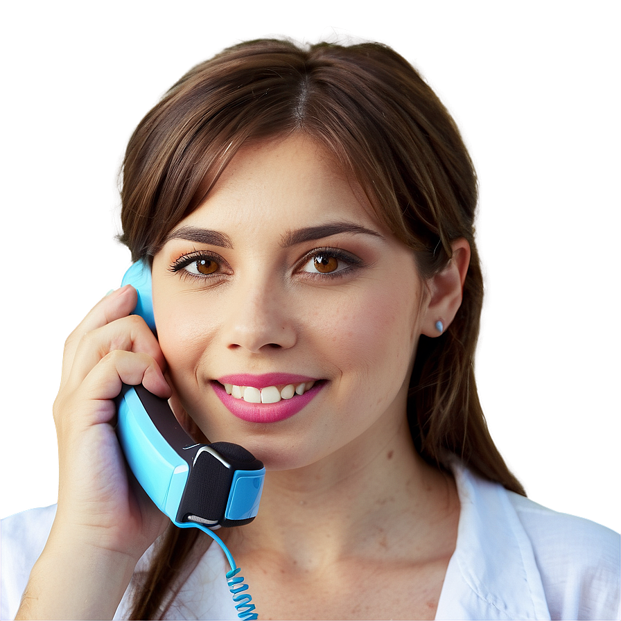 Person Making A Phone Call Png Ipd17 PNG image