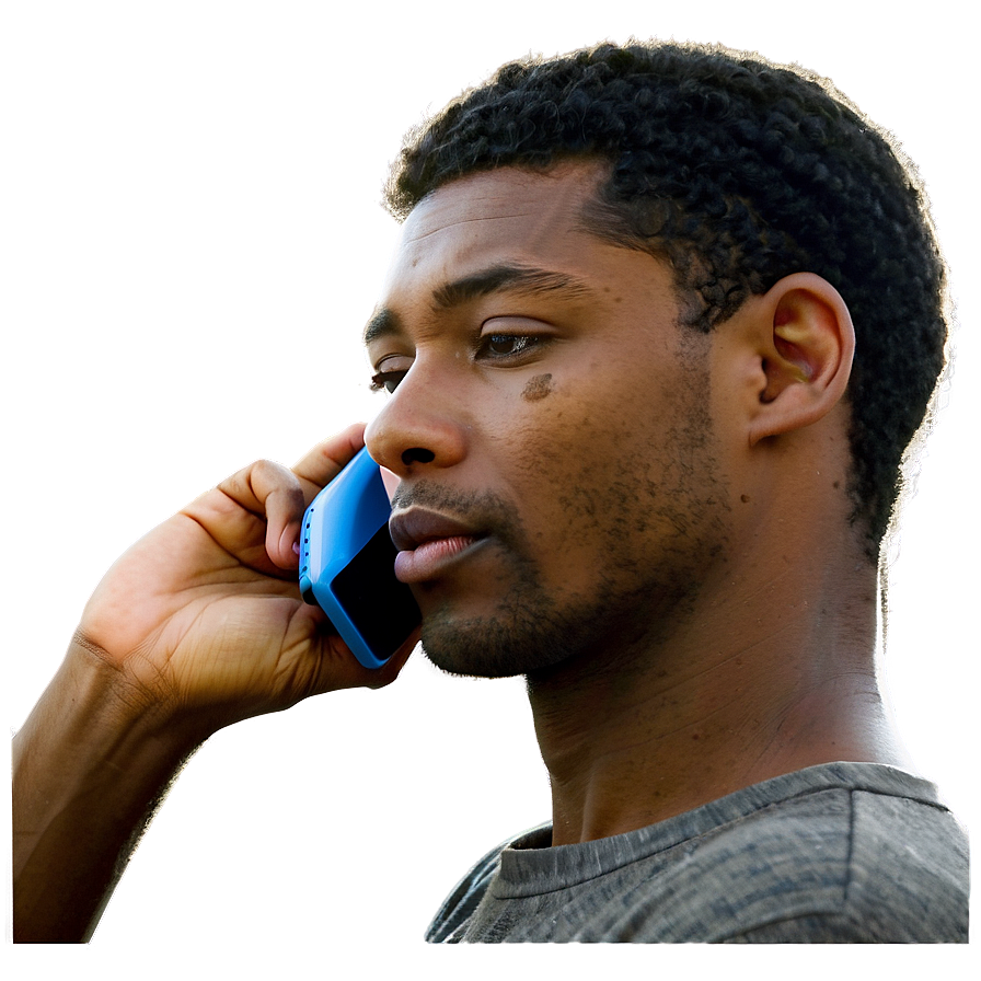 Person On Phone Png 11 PNG image