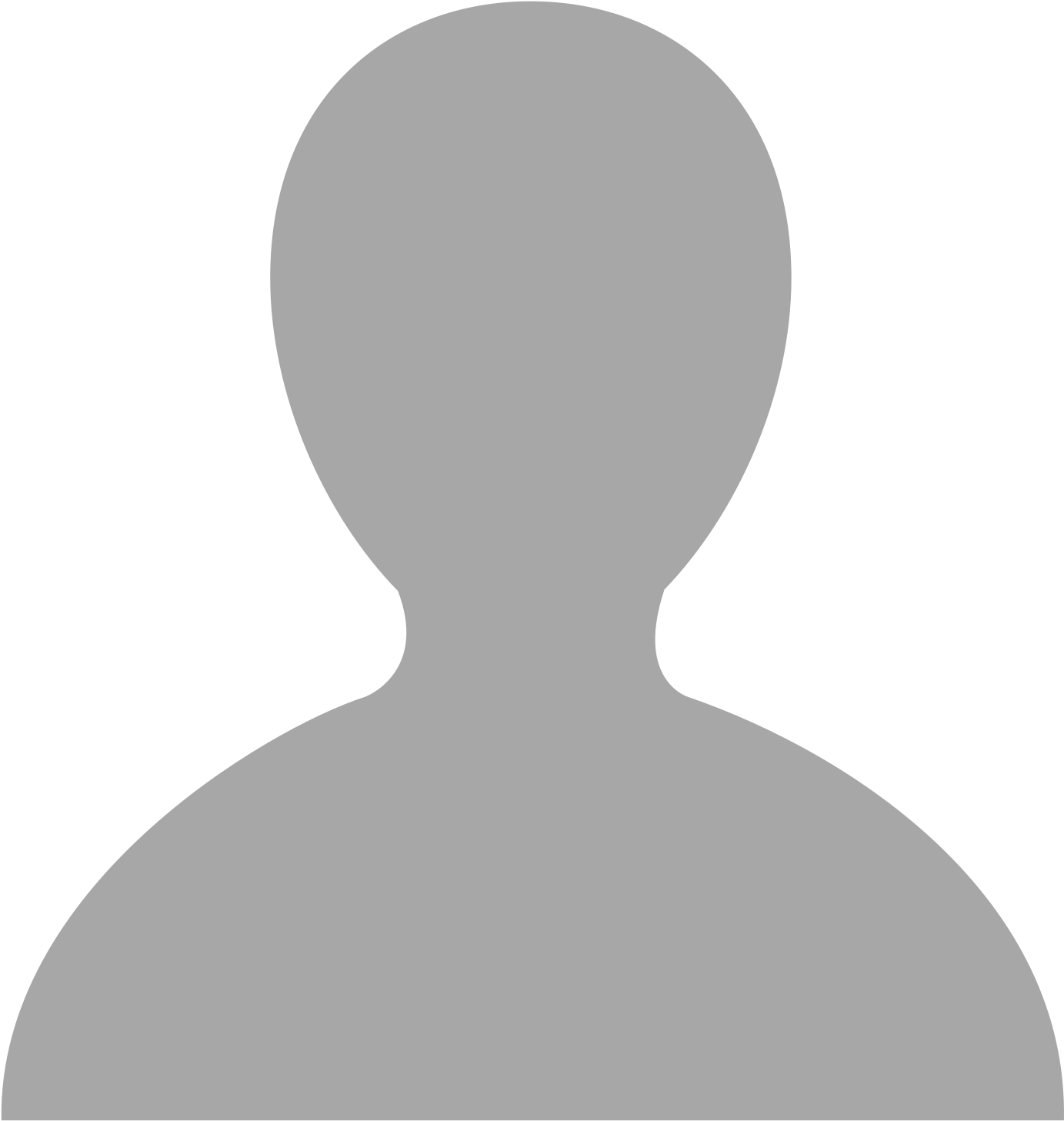 Person Profile Silhouette PNG image