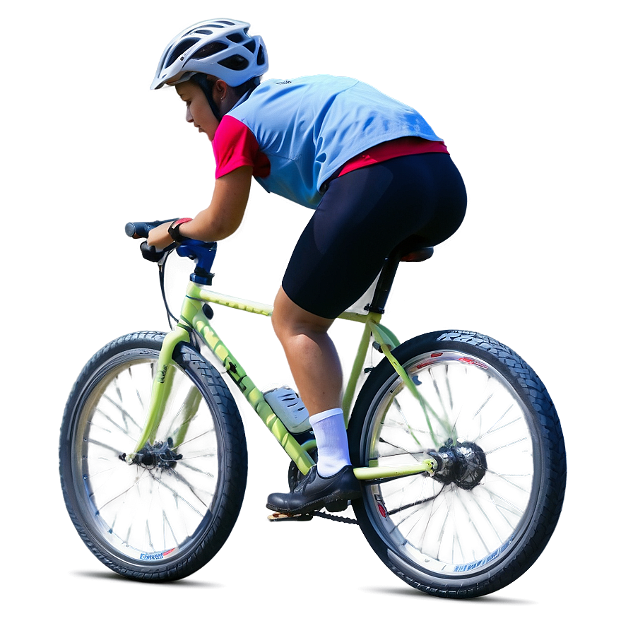 Person Riding Bicycle Png 33 PNG image