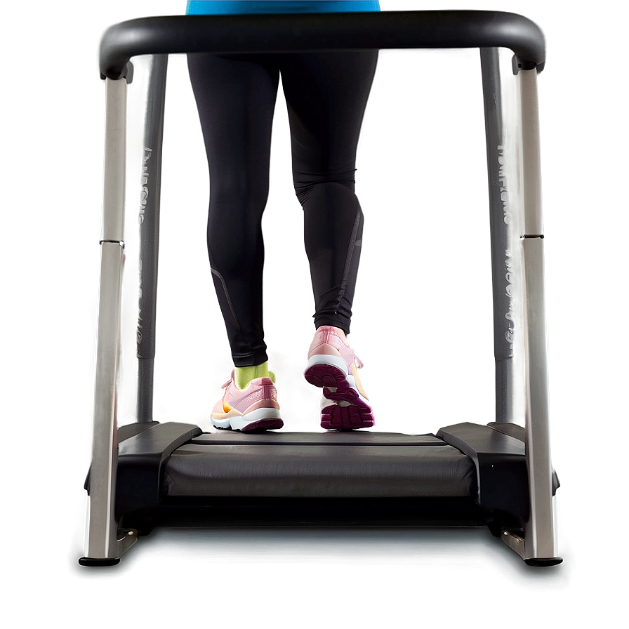 Person Walking On Treadmill Png 05252024 PNG image