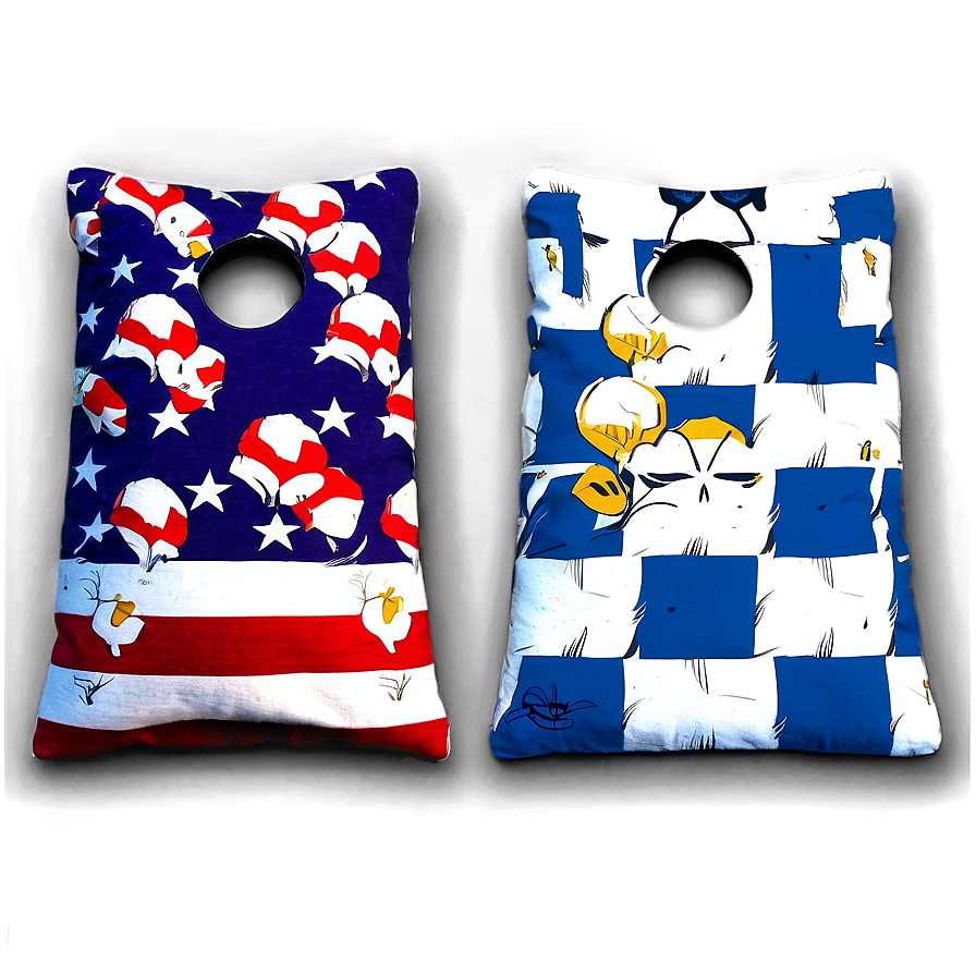 Personalized Cornhole Bag Png Tqf PNG image