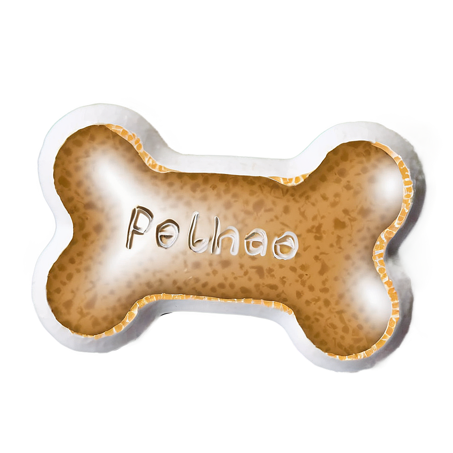 Personalized Dog Bone Png 05252024 PNG image