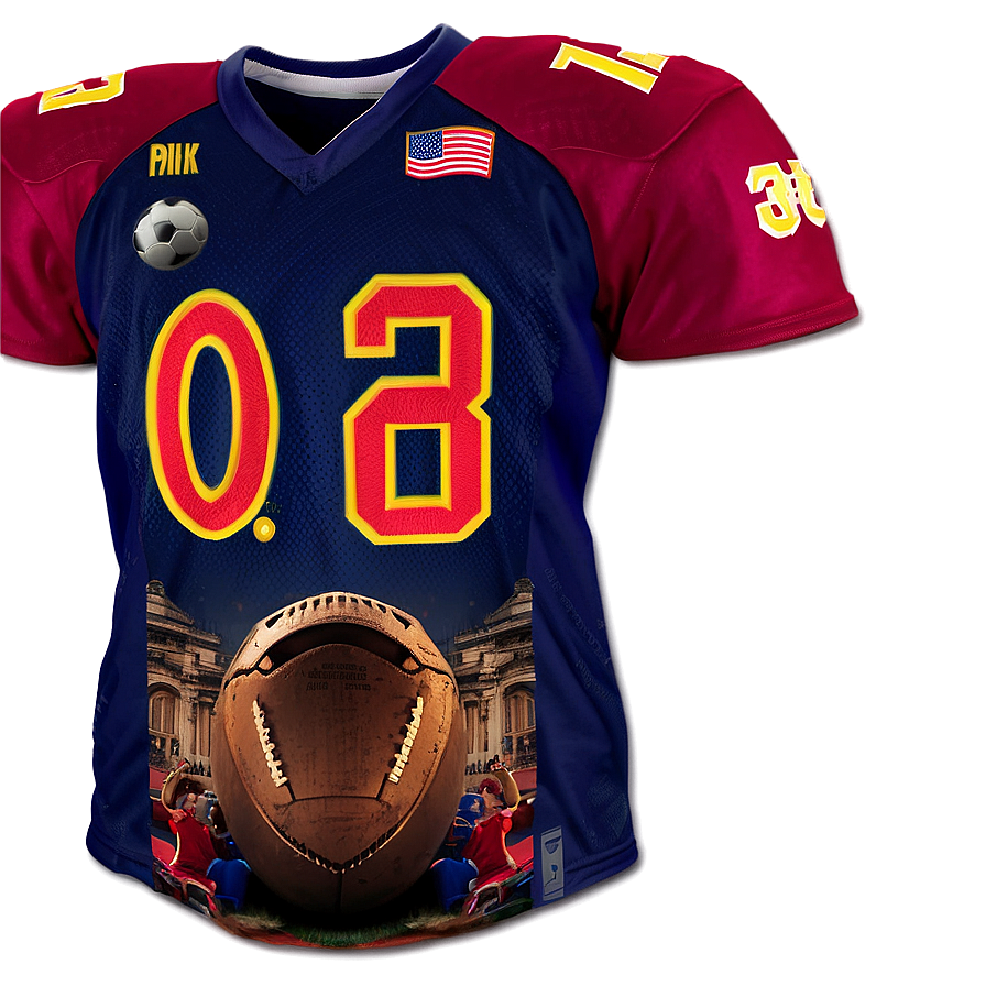 Personalized Football Jersey Png 97 PNG image