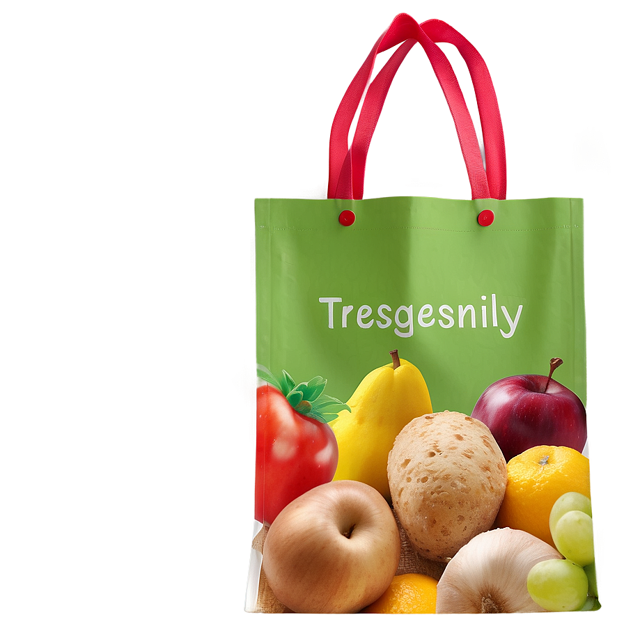 Personalized Grocery Bag Png 9 PNG image