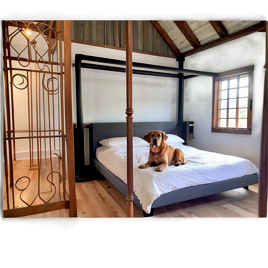 Pet-friendly Airbnb Room Png 06202024 PNG image