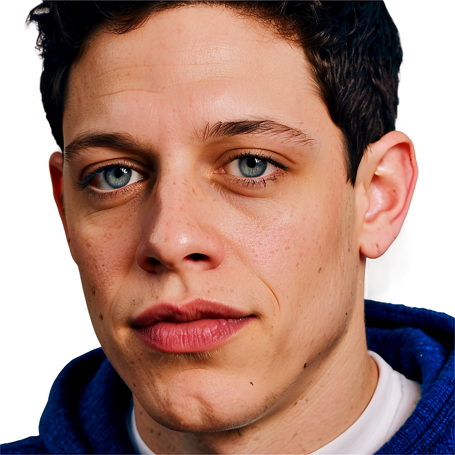 Pete Davidson Close-up Png 06252024 PNG image