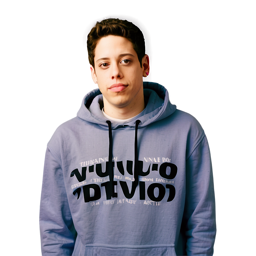 Pete Davidson In Hoodie Png 06252024 PNG image