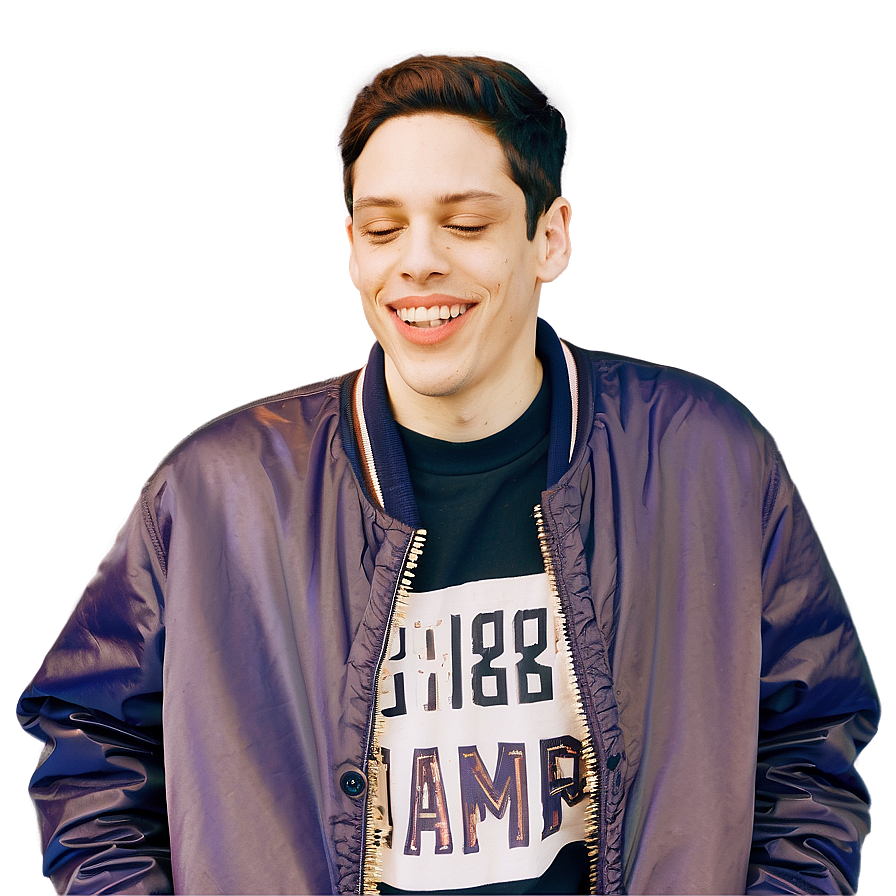 Pete Davidson Laughing Png Tro PNG image