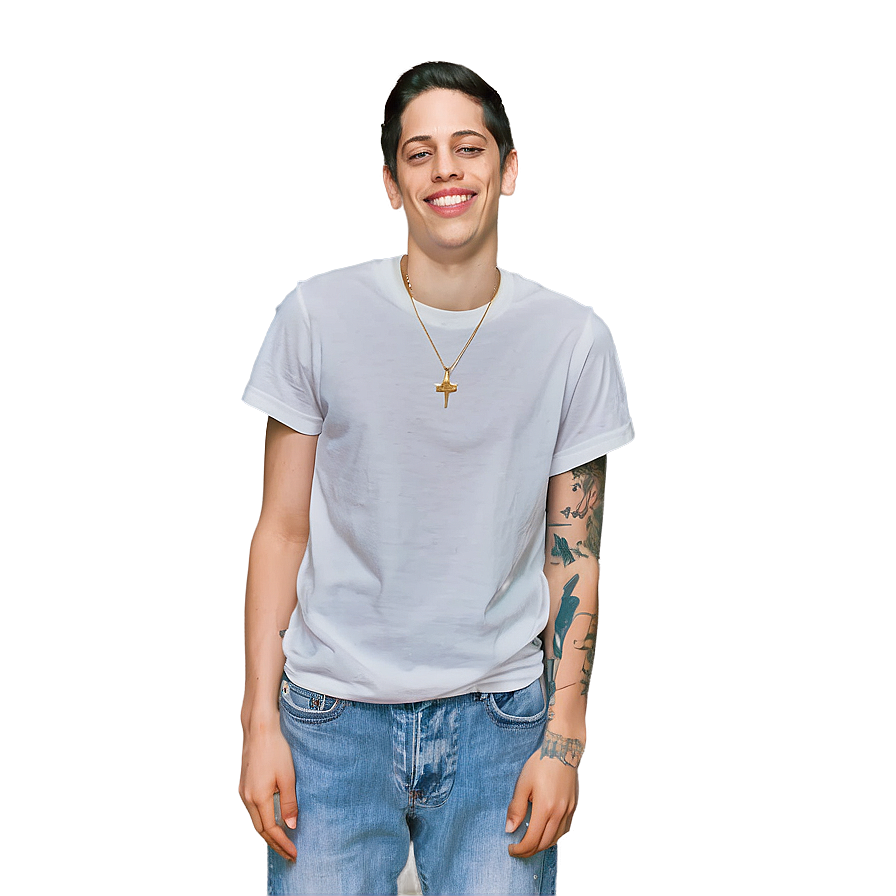 Pete Davidson Signature Style Png 06252024 PNG image