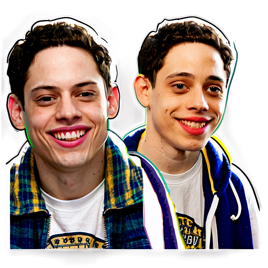 Pete Davidson Smiling Png 06252024 PNG image