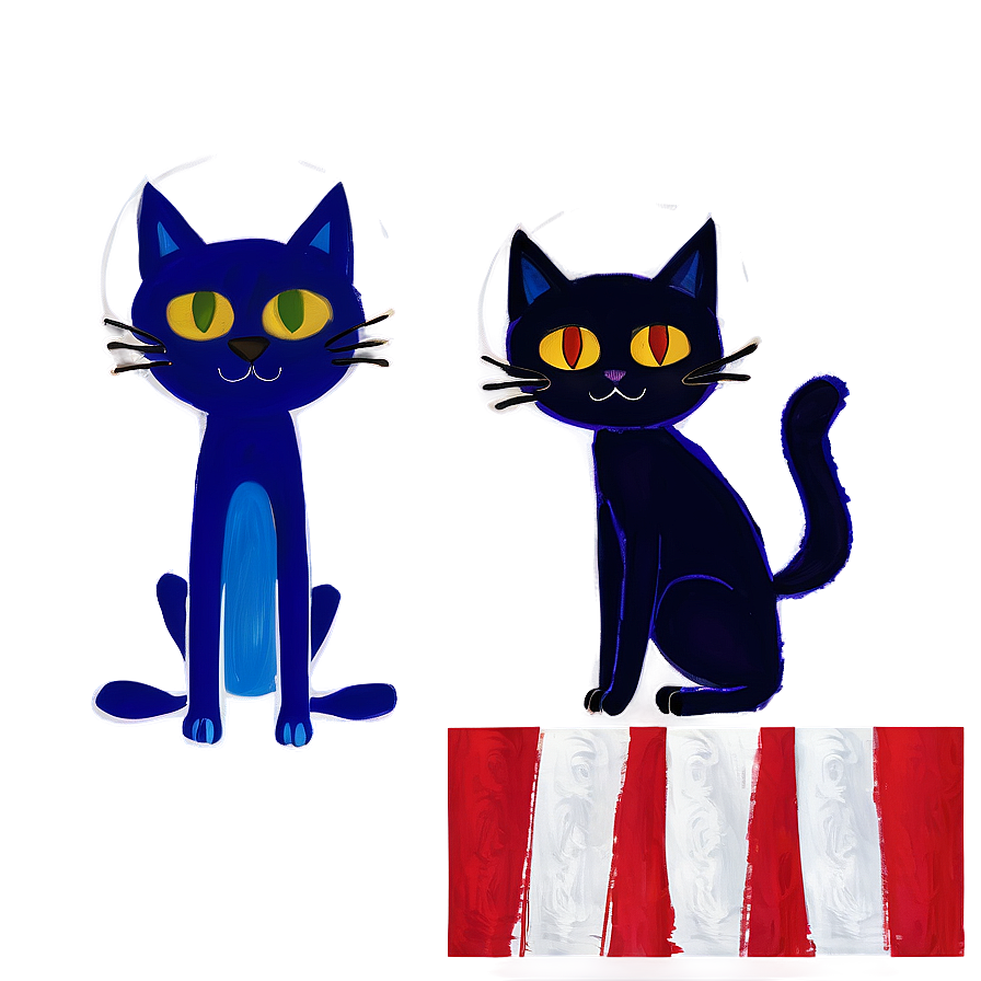 Pete The Cat Illustration Png 74 PNG image