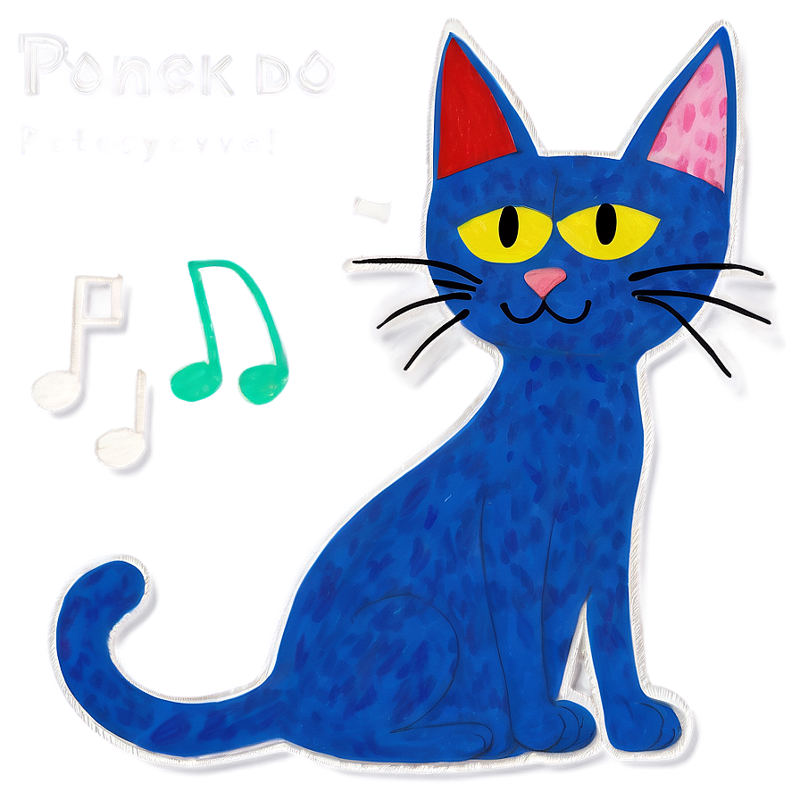 Pete The Cat Music Theme Png Frb98 PNG image