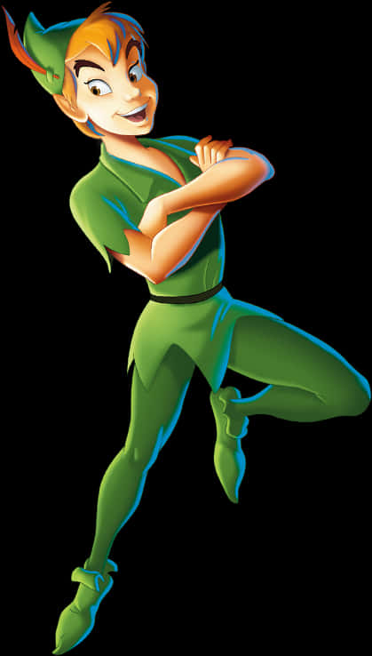 Peter Pan Disney Character PNG image