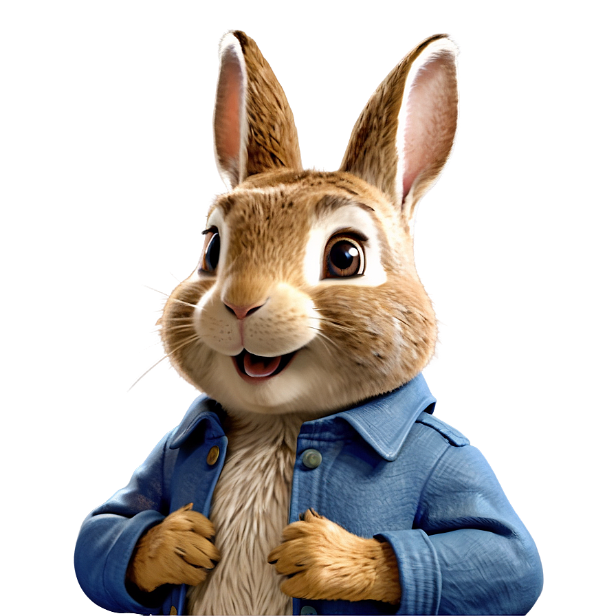 Peter Rabbit Cartoon Design Png Xof31 PNG image