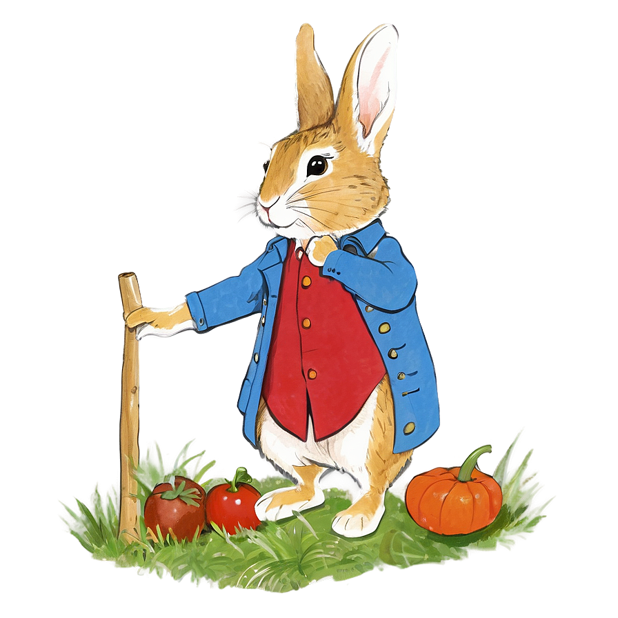 Peter Rabbit Harvest Time Png Oar PNG image