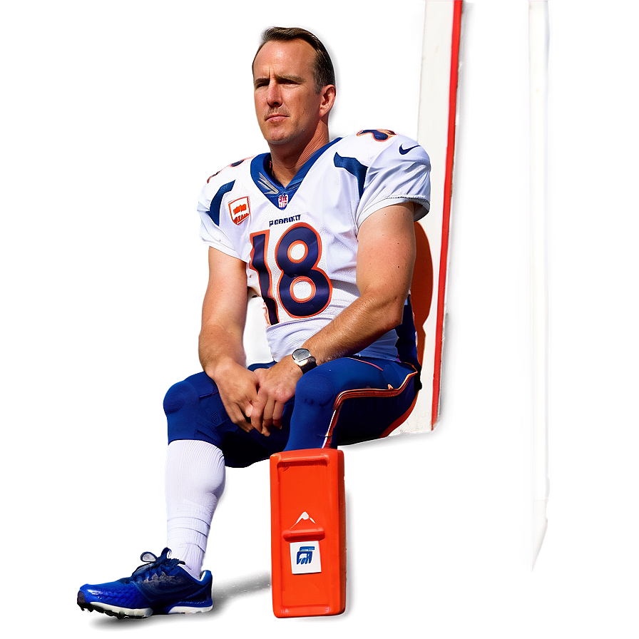 Peyton Manning Sideline Look Png 06252024 PNG image