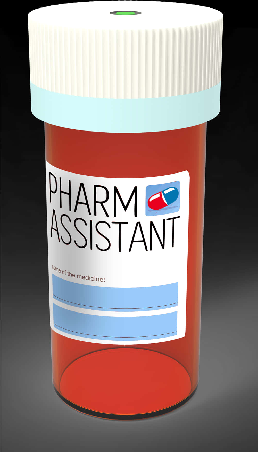 Pharm Assistant Pill Bottle PNG image